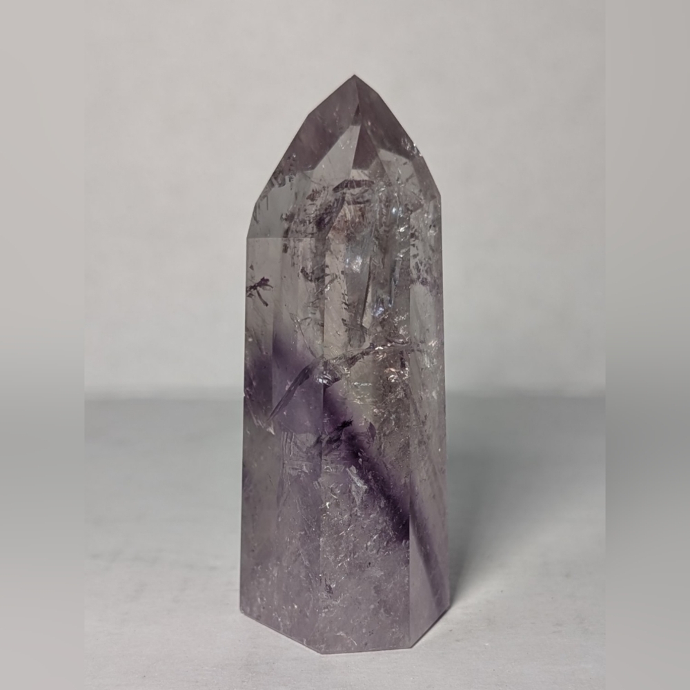 Phantom Amethyst Crystal Point